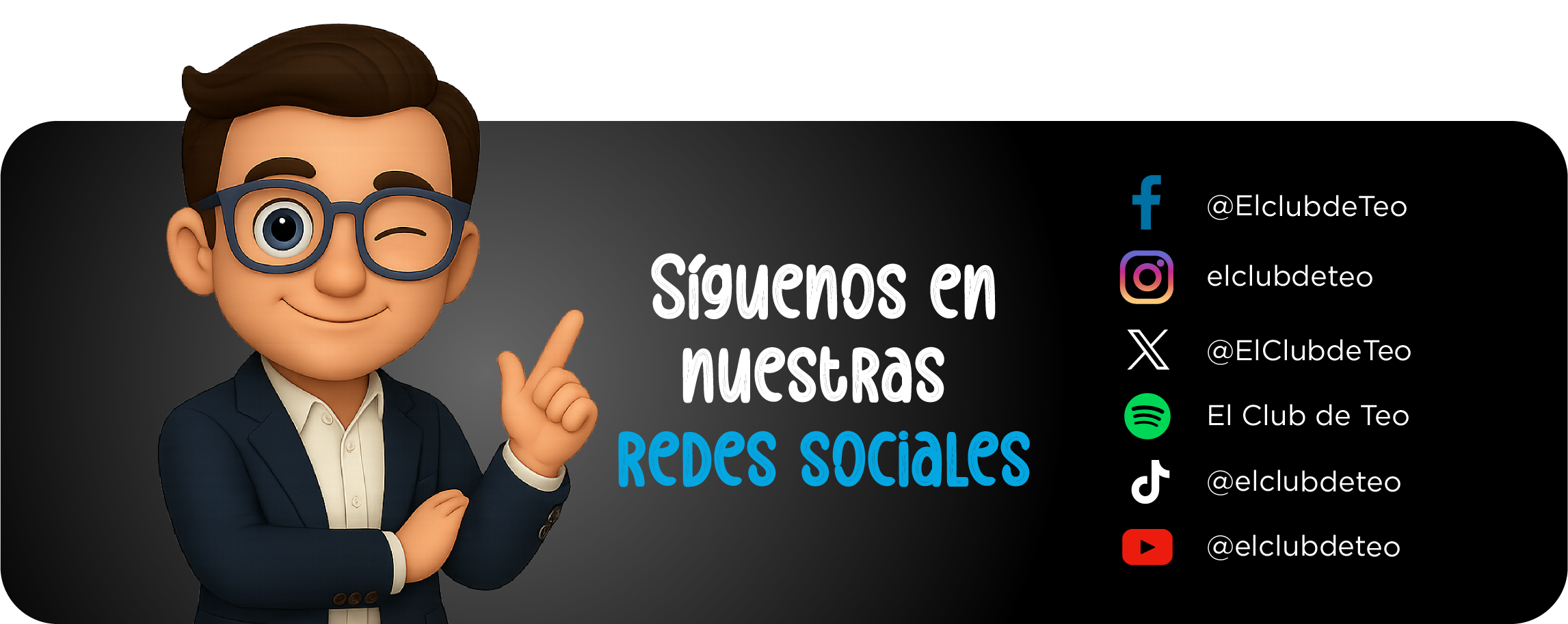 Síguenos en nuestras redes sociales